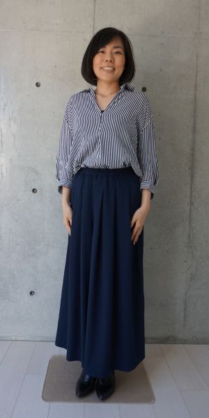 骨格診断 ストレートタイプ ビフォー