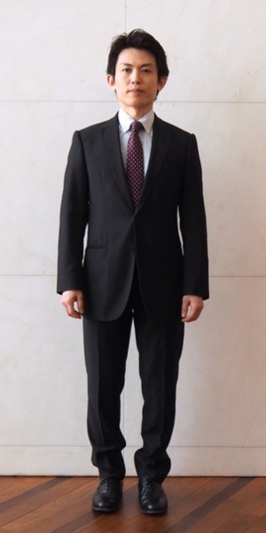 40代 男性 スーツ ビフォー